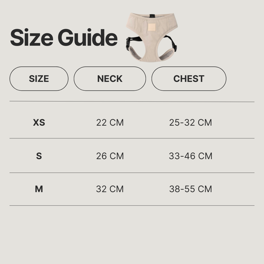 Fuzzyard Beige Harness