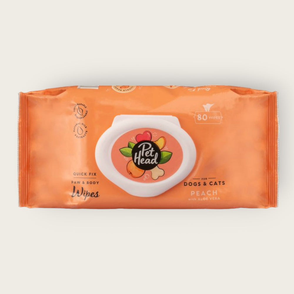 Biodegradable Peach Wipes