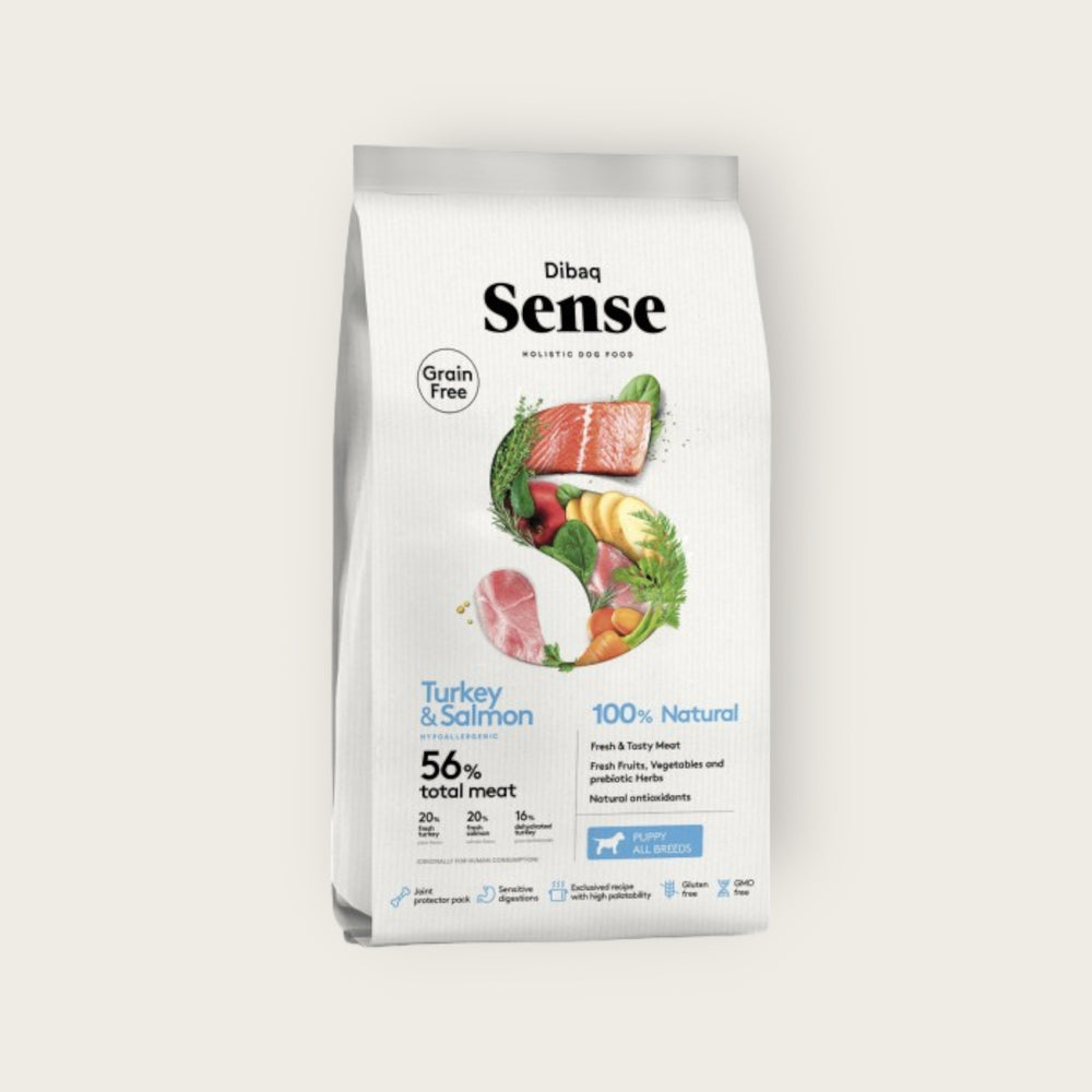 Sense Grain Puppy Salmon & Turkey